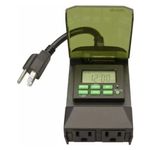 Woods 50014 Outdoor 7-Day Digital Outlet Timer