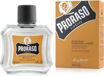 Proraso Beard Balm, Wood and Spice, 100ml, Scented Beard Balm Softens, Protects and Eases Itching and Discomfort, Made in Italy