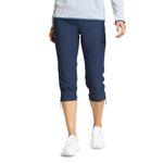 Eddie Bauer Women's Rainier Capris, Med Indigo Regular 10