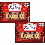 Mr Kipling 2 x 6 Deep Filled Mince Pies Cakes Hot Cold Pastry Sweet Butter Sugar