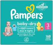 Pampers Baby Dry Diapers Size 3 168