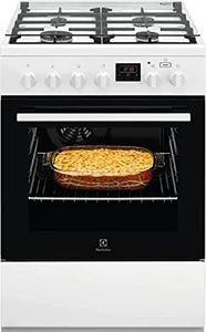 Electrolux LKK640200W Cuisinière à gaz avec four électrique Classe A Blanc 60 x 60 cm
