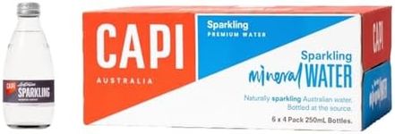 CAPI Sparkling Mineral Water, 6 x 4