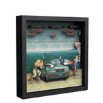 Pixel Frames Street Fighter II - Car Scene (23x23cm) Shadow Box Art (Electronic Games)