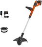 BLACK+DECKER 40V MAX String Trimmer and Edger Kit, Cordless, 13 inch, 2-in-1, Battery and Charger Included (LST140C)