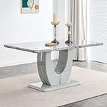 Modern Marble Dining Table for 4 6 