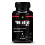 Healthy Nutrition Yohimbine -HCL 2.5mg Yohimbine Veg (60 Capsules) For Men & Women for Weight Management, Fat Burner