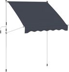 Outsunny 6.6'x5' Manual Retractable