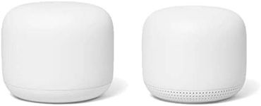 Google Nest WiFi Home Mesh Wi-Fi System 2pk (Base Unit + WiFi Point Unit)