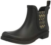 Joules Women's Rutland Rain Boot,Black,4 UK