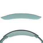 Geekria Protein Leather Headband Pad Compatible with Sony MDR-100ABN, WH-H900N, Headphones Replacement Band, Headset Head Top Cushion Cover Repair Part (Grayish Green)