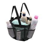 Portable Shower Caddy Bag, MCOMCE Quick Dry Shower Caddy Large Shower Tote, Mesh Shower Caddy Tote Bag Oxford Hanging Bath Shower Bag with 2 Handles for College Dorm, Gym, Travel, Hotel, Swimming