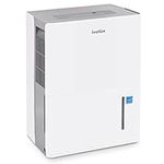 Ivation 1,500 Sq. Ft Energy Star Dehumidifier, Large Capacity Compressor De-humidifier for Extra Big Rooms and Basements w/Continuous Drain Hose Connector, Humidity Control, Auto Shutoff and Restart