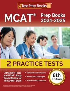 MCAT Prep Books 2024-2025: 2 Practice Tests and MCAT Study Guide Review for the AAMC Exam [8th Edition]