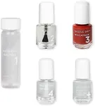 Dazzle Dry Mini Kit 4 Step System - Ember - A burnt red with subtle orange undertones. Full coverage shimmer. (5 Piece Kit / 5 Manicures)