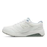 New Balance Women's Womens 928v3 Walking Shoe Walking Shoe, White/Blue, 6 B US