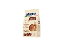 Misura Fibrextra, Whole Wheat Biscuits, High in Fibre, Product of Italy, Non GMO, 330g