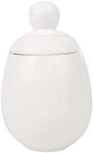 AggCoddler - Porcelain & Silicone Egg Cooker - Easily Cook Eggs with Toppings & Mix-Ins - Microwave & Dishwasher Safe - Steam, Poach, Boil Eggs - Displays Well in Kitchen (White - Malin)�
