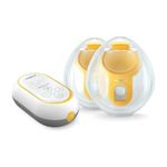 Medela Freestyle Mini Hands-Free Double Electric with Hands-Free Cups & Rechargable Battery.