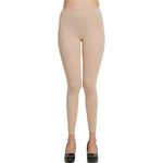 N2S NEXT2SKIN Women's Spandex Footless Opaque Stocking Pantyhose Tights (Skin, L)