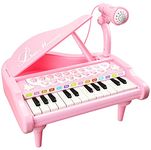 Love&Mini Kids Piano Keyboard for Baby – Musical Toy for Baby Boys Girls 1 2 3 Years Old Birthday Gift with Microphone