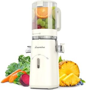 Zasmira Entsafter, Entsafter Slow Juicer mit hohem Drehmoment und 120MM-Einfüllschacht, Kein Vorschneiden entsafter für gemüse und obst, 99,6% Saftreinheit, 1,5L, REV-Modus, einfacher zu reinigen
