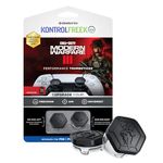 KontrolFreek Call of Duty: Modern Warfare III Performance Thumbsticks for PlayStation 4 (PS4) and PlayStation 5 (PS5) | 1 High-Rise, 1 Mid-Rise | Black/Clear