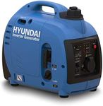 Hyundai 1000W / 1kW Petrol Inverter Generator, Pure Sine Wave Output, Portable, Lightweight & Style, Low Noise, 3 Year Warranty