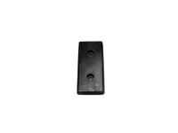 M Model Rubber Molded Dock Bumper, Rectangular, 2 Holes, 18-Inch Length, 8-Inch Width, 2-Inch Depth