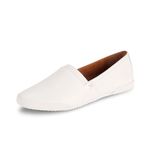 Frye Women's Melanie Slip On Sneaker, White 2, 5 UK