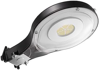 EDISHINE LED Barn Light, Dusk to Dawn Area Lights with Photocell, Outdoor Security Flood Lighting, 10000LM 65W 5000K Daylight, IP65 Waterproof Outdoor Flood Light for Farmhouse Garage Yard Street