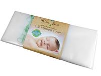 Harlow's Earth Waterproof Crib Mattress Cover- Protective Barrier Against Mattress Off-Gassing for Safe Sleep