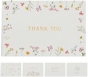 Beautiful Thank You Cards Set of 20