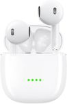 Wireless Headphones,Wireless Bluetooth 5.3 Earbuds, Touch Control, Easy-Pairing, 24H Playtime,Noise Cancellation Built-in Mic with Charging Case, IPX8 Waterproof Earphones for iphone/Android/IOS