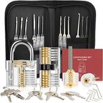 Lock Pick Set, [36 Pcs] [Difficulty