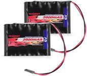 Tenergy 2 Pack NiMH Receiver RX Bat