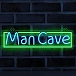 YuanDian Man Cave Neon Sign, Neon Lights for Gamer Room Wall Decor, Gift Ideas for Boys Game Nephew Men Teen Son Grandson