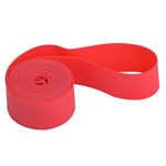 4 Sizes Bike Rim Tape Bicycle Inner Tube Tyre Pad(Red)(20 inches)