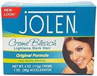 Jolen 4 Ounce Creme Bleach Regular Lightens Excess Dark Hair (118ml)