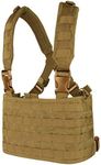 Condor Men's Ops Chest Rig Vest, Coyote Brown, Standard Size