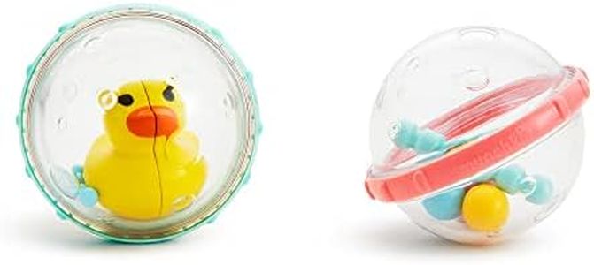 Munchkin juguete de baño flota y juega con burbujas, pack de 2, modelo surtido