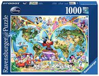 Ravensburger Disney World Map 1000pc Jigsaw Puzzle