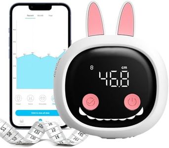 Tychesy Smart Body Tape Measure with Cute Rabbit Silicone Case, Bluetooth Body Measuring Tape for Weight Loss & Muscle Gain, Digital Waist Measure Syncs with App
