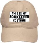 CafePress Zookeeper Costume Cap Unique Adjustable Baseball Hat Khaki