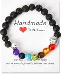 Cat Dog Memorial Gifts for Women Men Rainbow Bridge Pet Memorial Bracelet Gifts for Women Men Loss of Dog Sympathy Gift Bracelets for Girls Boys Colorful Rock Beaded Bracelet