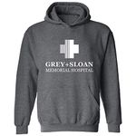 Grey Sloan Memorial Hospital - Hospital Surgeon Doctor Drama Hoodie, Dark Heather, Small