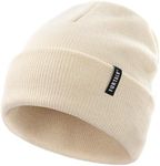 FURTALK Toddler Beanie Baby Boys Girls Beanies Kids Knit Winter Hats for 0-8 Years Beige