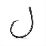 Mustad UltraPoint Demon Wide Gap Perfect in-Line Circle 1 Extra Fine Wire Hook | For Catfish, carp, bluegill to Tuna | Saltwater or Freshwater Fishing Hooks | Gear and Equipment, [Size 7/0, Pack of 6
