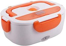 Fitaza Electric Lunch Box | Hard Plastic Multi-Function Electric Portable Food Warmer | Traveling Lunch Box