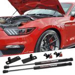 Redline Tuning 21-11030-02 Hood QuickLIFT PLUS Bolt-in Struts Compatible with Ford Mustang Shelby GT350 (All Black Components)